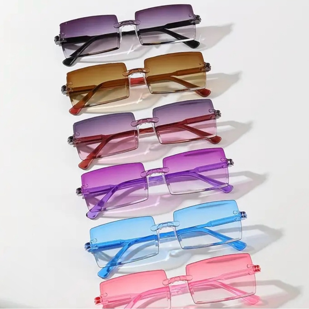 Rectangle Fashion Fashion Sunglasses (1 Pair)